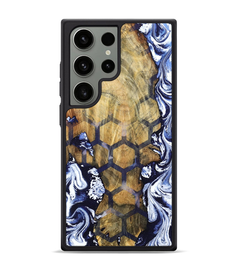 Galaxy S24 Ultra Wood Phone Case - Hamza (Pattern, 798726)