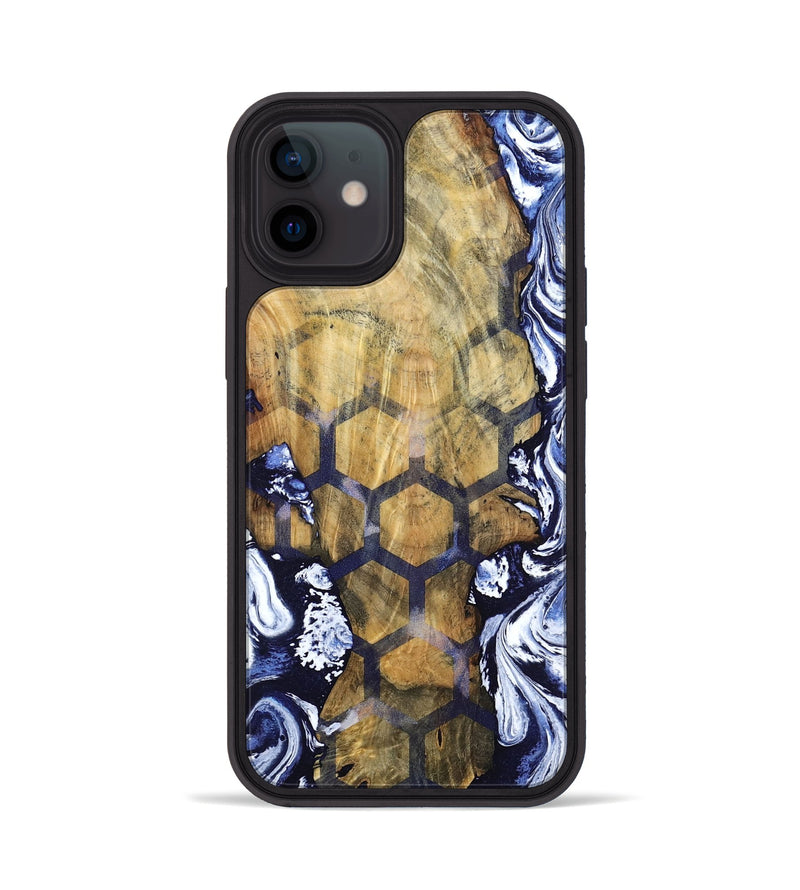 iPhone 12 Wood Phone Case - Hamza (Pattern, 798726)