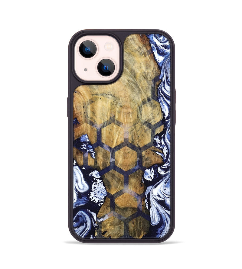 iPhone 14 Wood Phone Case - Hamza (Pattern, 798726)