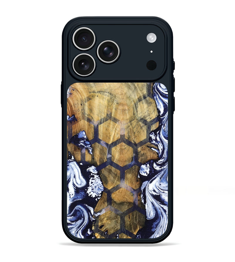 iPhone 17 Pro Max Wood Phone Case - Hamza (Pattern, 798726)