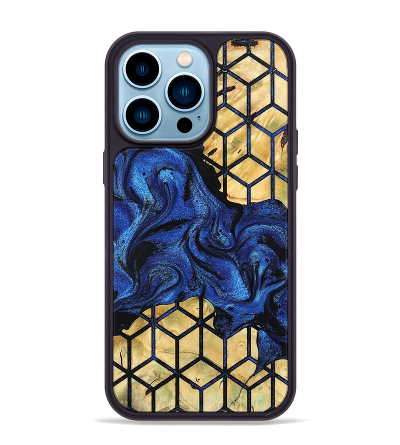 iPhone 14 Pro Max Wood Phone Case - Harlee (Pattern, 798729)