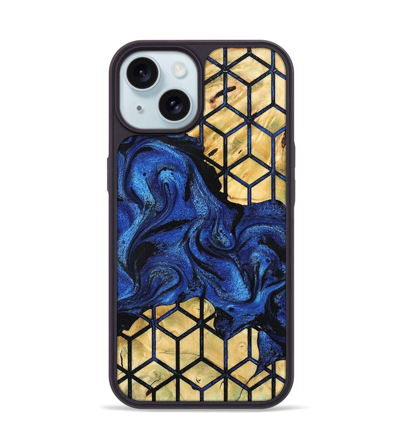 iPhone 15 Wood Phone Case - Harlee (Pattern, 798729)