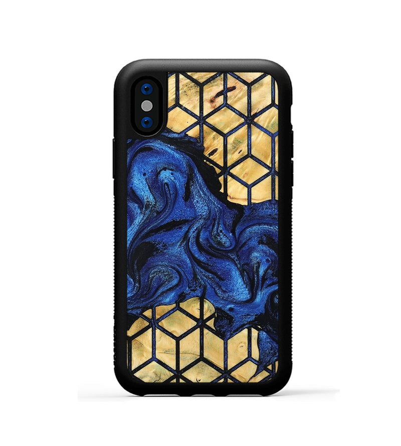 iPhone Xs Wood Phone Case - Harlee (Pattern, 798729)