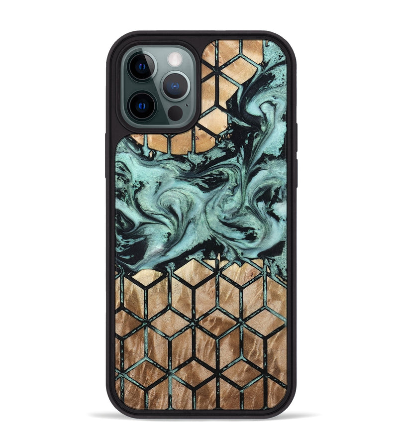 iPhone 12 Pro Max Wood Phone Case - Soleil (Pattern, 798730)