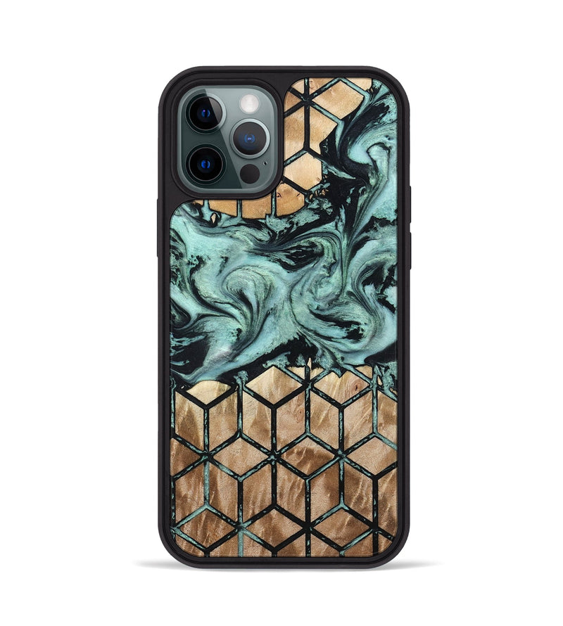 iPhone 12 Pro Wood Phone Case - Soleil (Pattern, 798730)