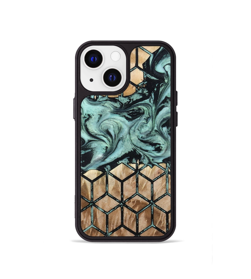 iPhone 13 mini Wood Phone Case - Soleil (Pattern, 798730)