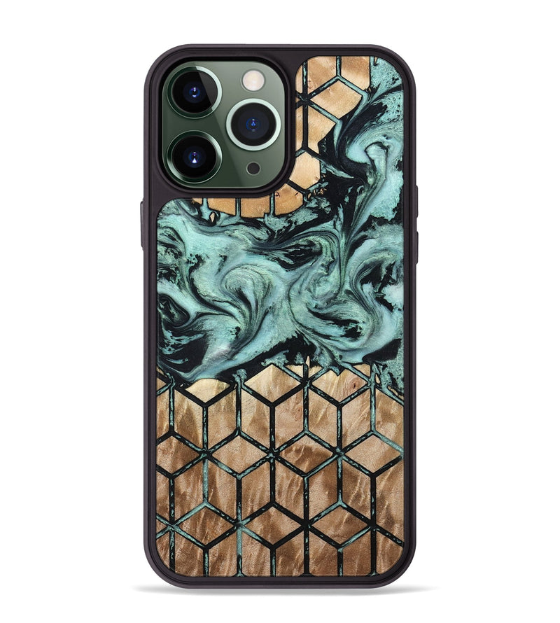 iPhone 13 Pro Max Wood Phone Case - Soleil (Pattern, 798730)