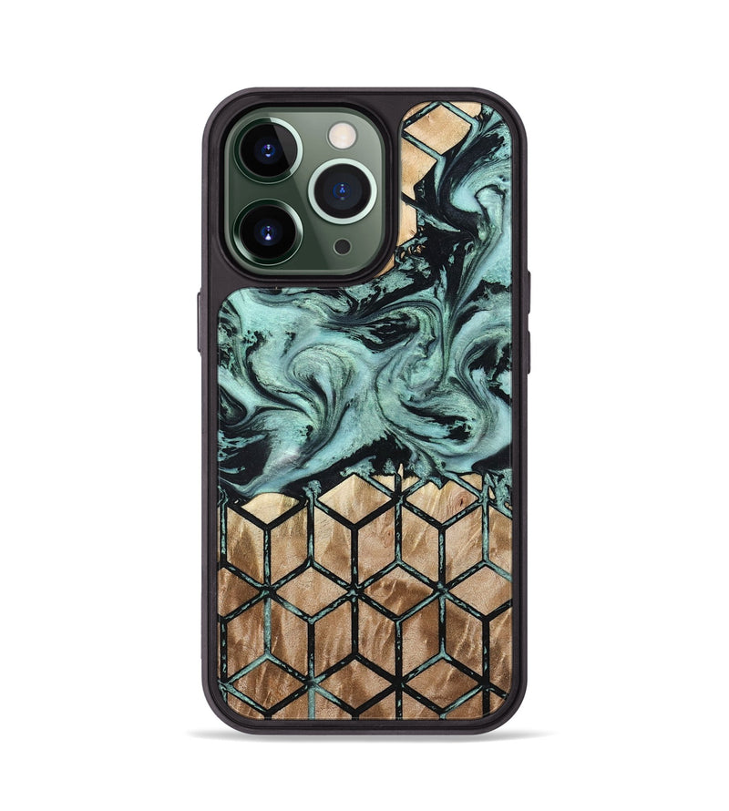 iPhone 13 Pro Wood Phone Case - Soleil (Pattern, 798730)