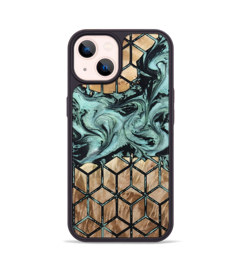 iPhone 14 Wood Phone Case - Soleil (Pattern, 798730)
