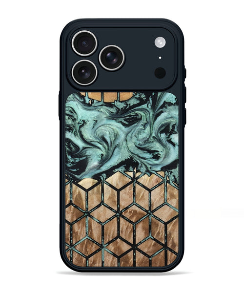 iPhone 17 Pro Max Wood Phone Case - Soleil (Pattern, 798730)