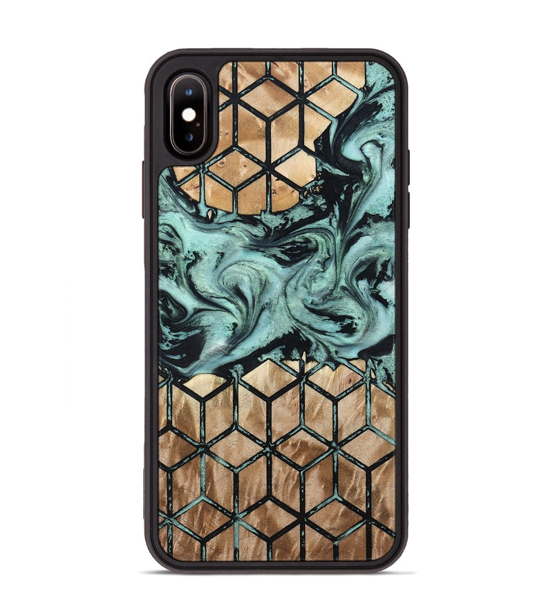 iPhone Xs Max Wood Phone Case - Soleil (Pattern, 798730)