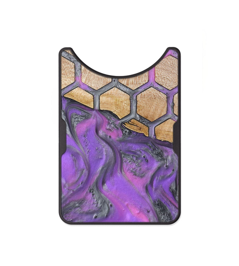 Alloy Wood Wallet - Malayah (Pattern, 798732)