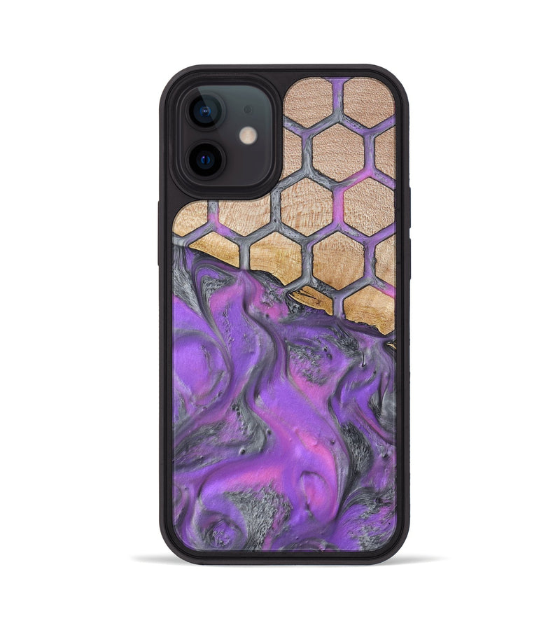 iPhone 12 Wood Phone Case - Malayah (Pattern, 798732)