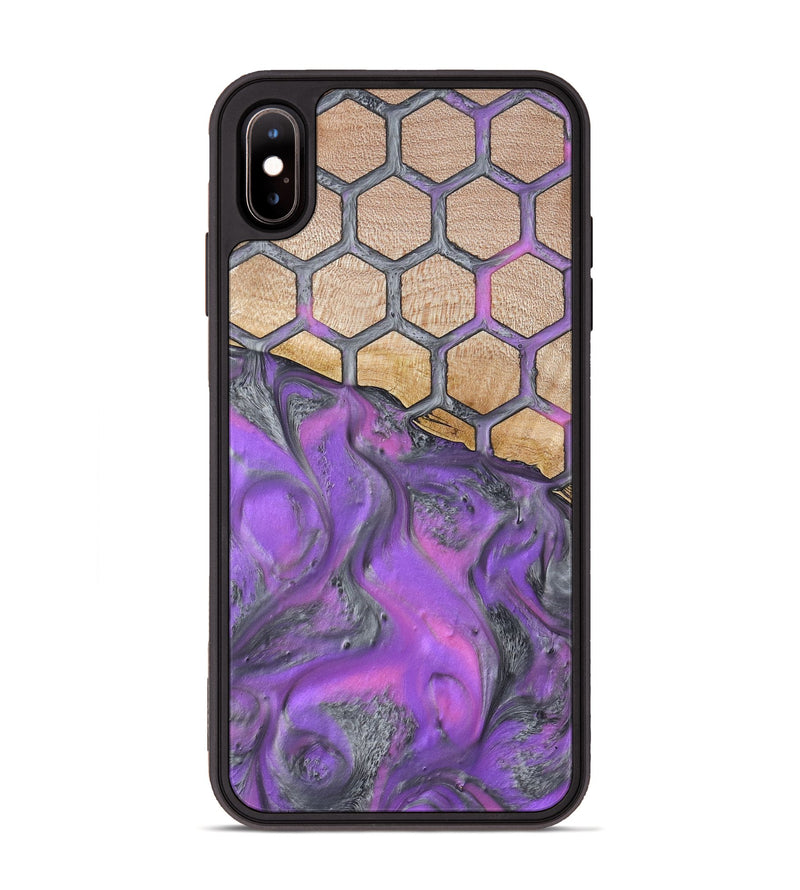 iPhone Xs Max Wood Phone Case - Malayah (Pattern, 798732)