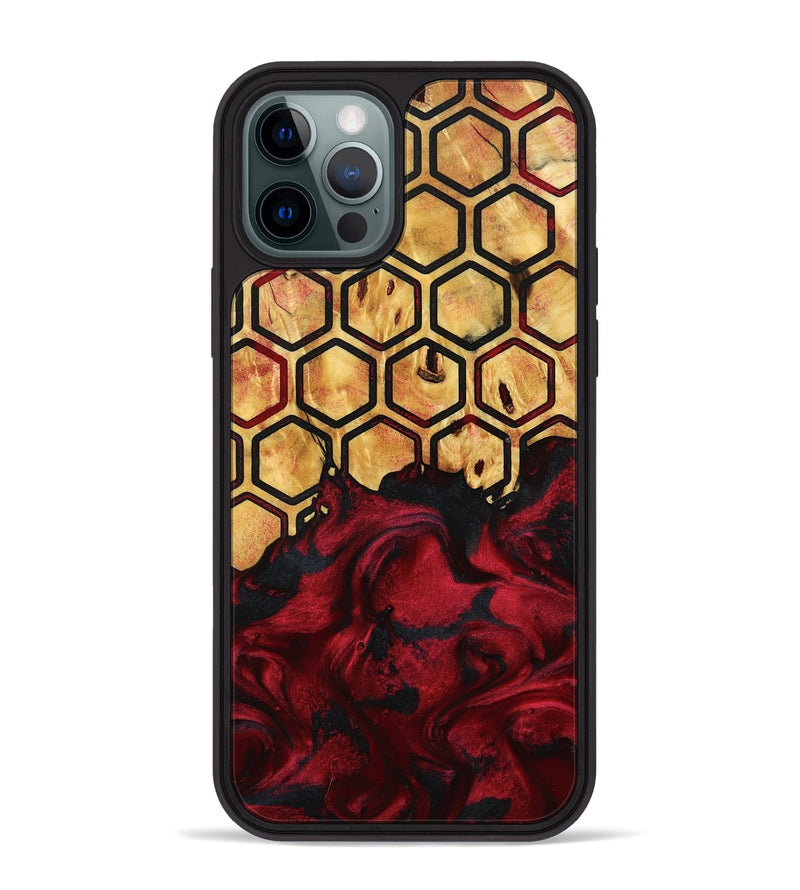 iPhone 12 Pro Max Wood Phone Case - Tatiana (Pattern, 798733)