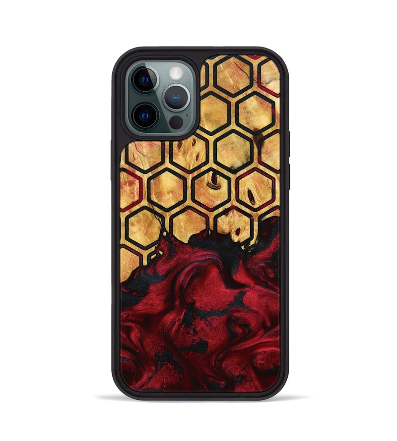 iPhone 12 Pro Wood Phone Case - Tatiana (Pattern, 798733)