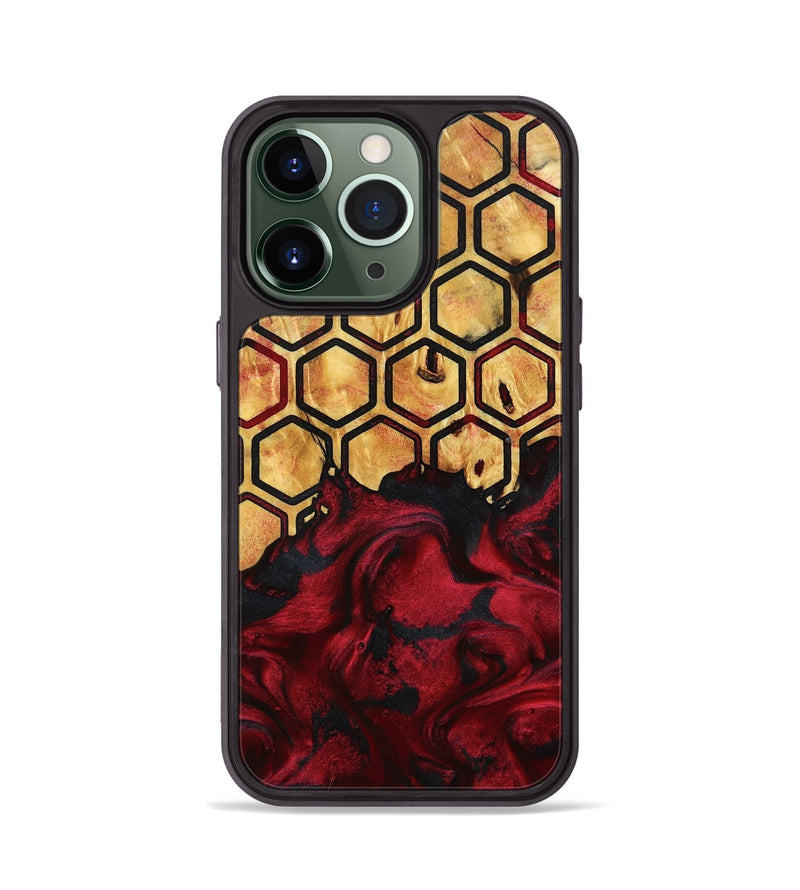 iPhone 13 Pro Wood Phone Case - Tatiana (Pattern, 798733)