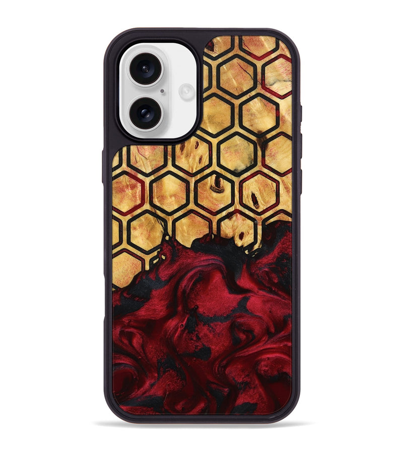 iPhone 16 Plus Wood Phone Case - Tatiana (Pattern, 798733)