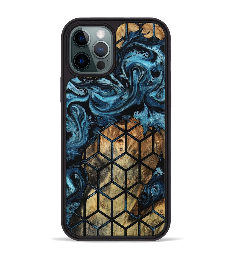 iPhone 12 Pro Max Wood Phone Case - Arleth (Pattern, 798735)