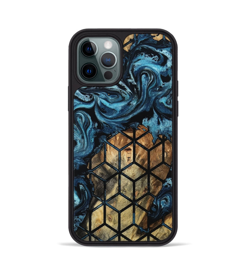 iPhone 12 Pro Wood Phone Case - Arleth (Pattern, 798735)
