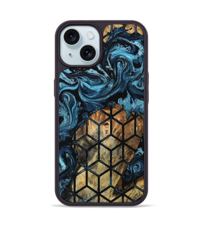 iPhone 15 Wood Phone Case - Arleth (Pattern, 798735)