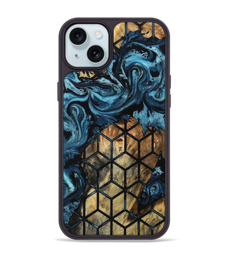 iPhone 15 Plus Wood Phone Case - Arleth (Pattern, 798735)