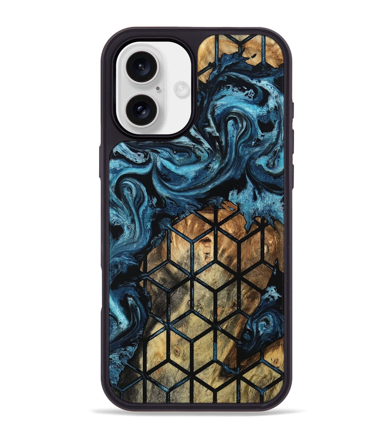 iPhone 16 Plus Wood Phone Case - Arleth (Pattern, 798735)
