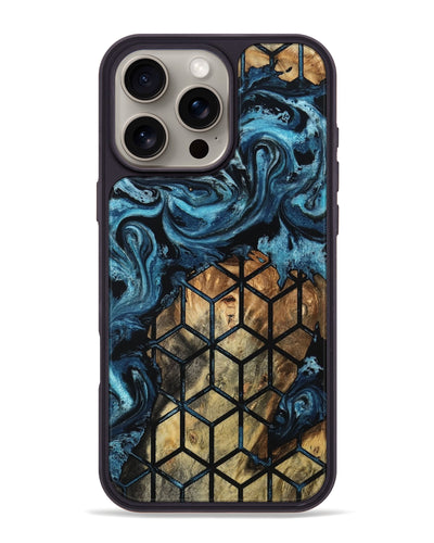 iPhone 16 Pro Max Wood Phone Case - Arleth (Pattern, 798735)