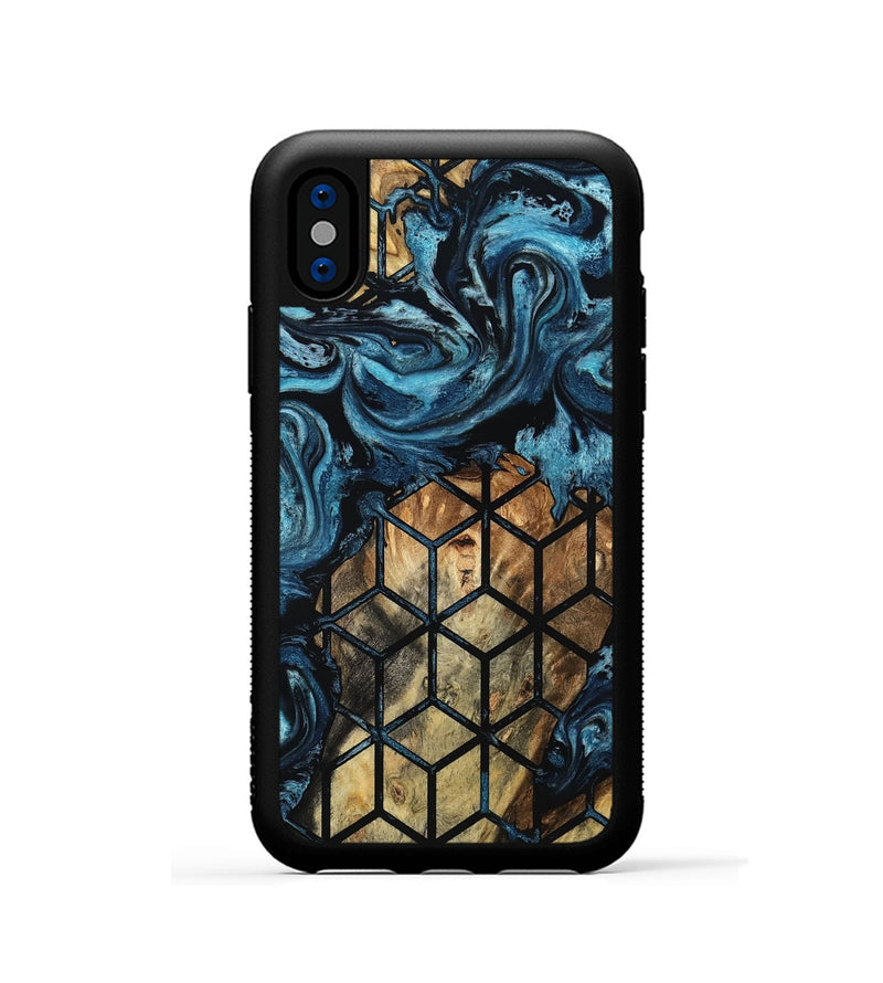 iPhone Xs Wood Phone Case - Arleth (Pattern, 798735)