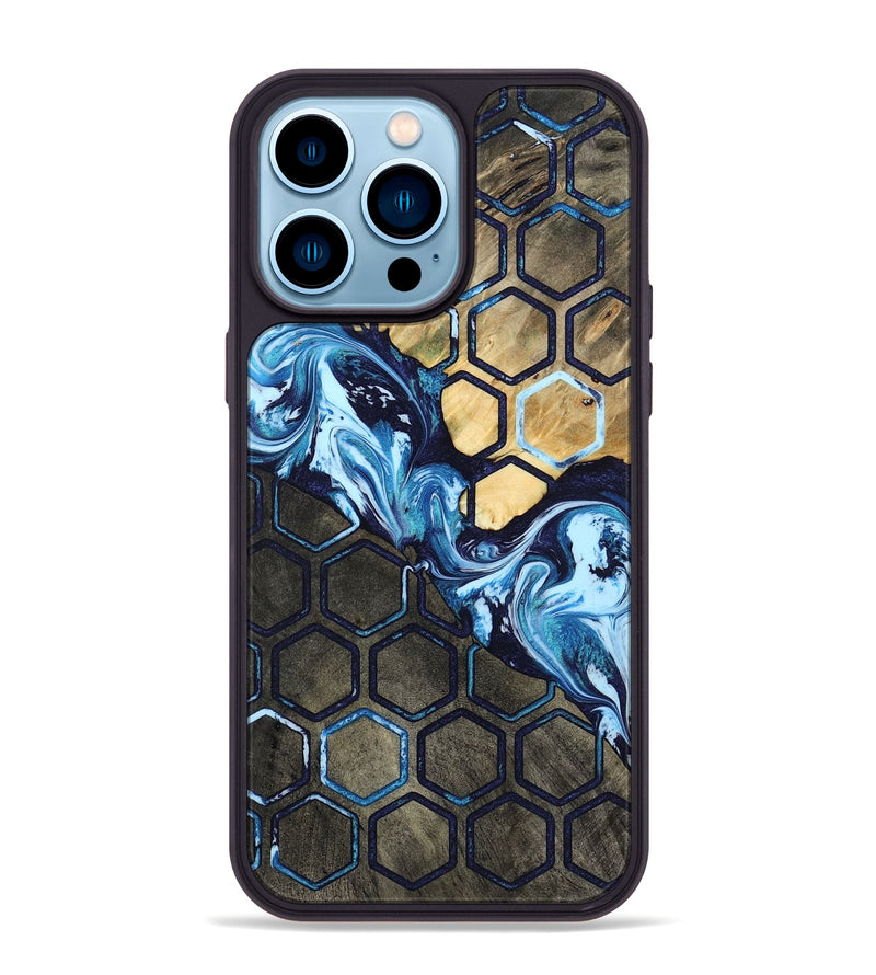 iPhone 14 Pro Max Wood Phone Case - Terra (Pattern, 798738)