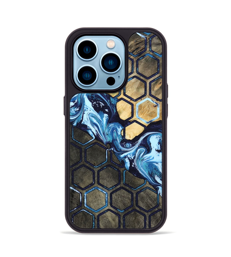 iPhone 14 Pro Wood Phone Case - Terra (Pattern, 798738)