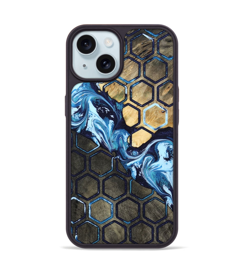 iPhone 15 Wood Phone Case - Terra (Pattern, 798738)