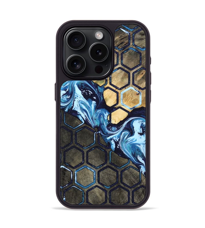 iPhone 15 Pro Wood Phone Case - Terra (Pattern, 798738)