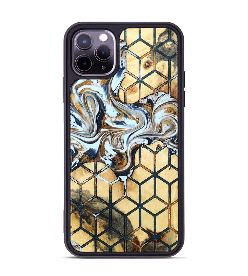 iPhone 11 Pro Max Wood Phone Case - Elvera (Pattern, 798740)