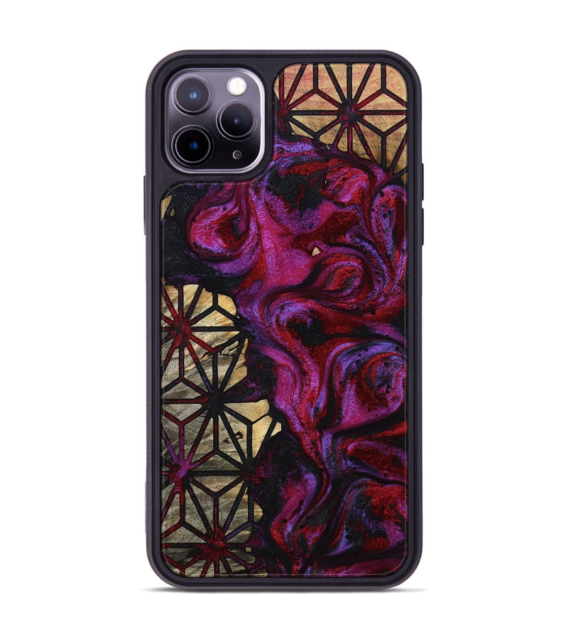 iPhone 11 Pro Max Wood Phone Case - Pat (Pattern, 798744)
