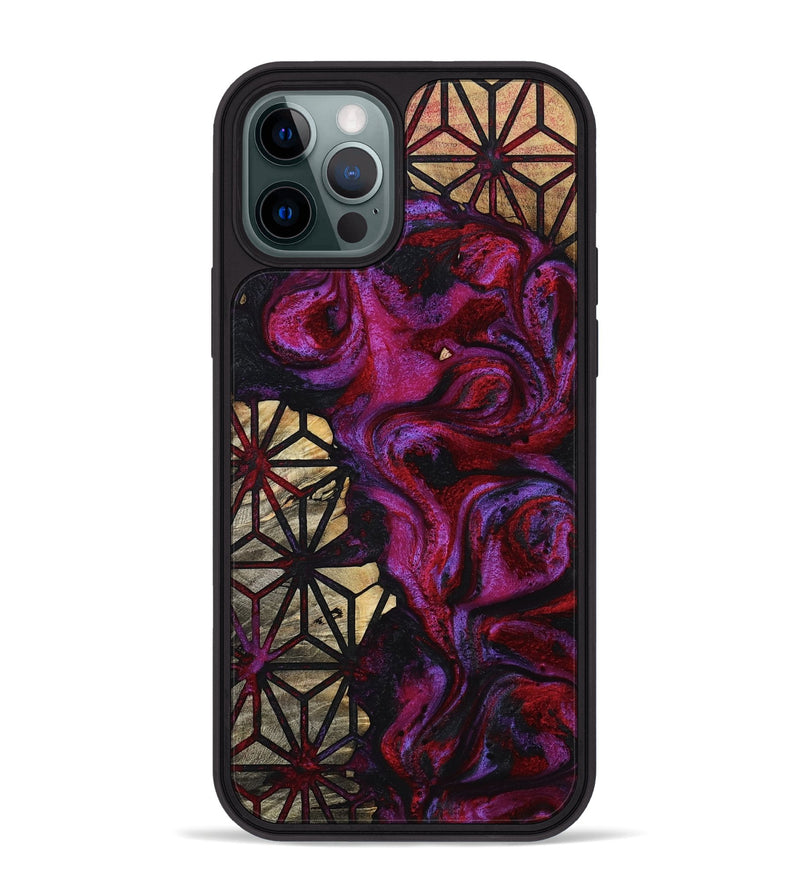 iPhone 12 Pro Max Wood Phone Case - Pat (Pattern, 798744)