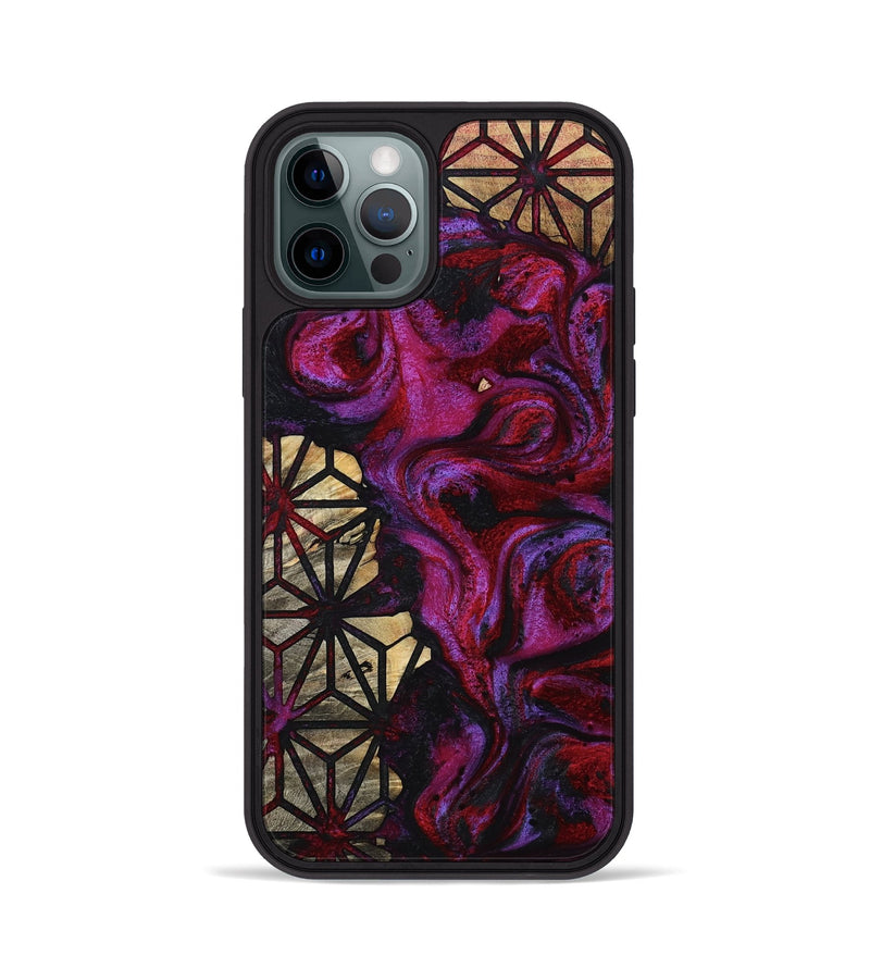 iPhone 12 Pro Wood Phone Case - Pat (Pattern, 798744)