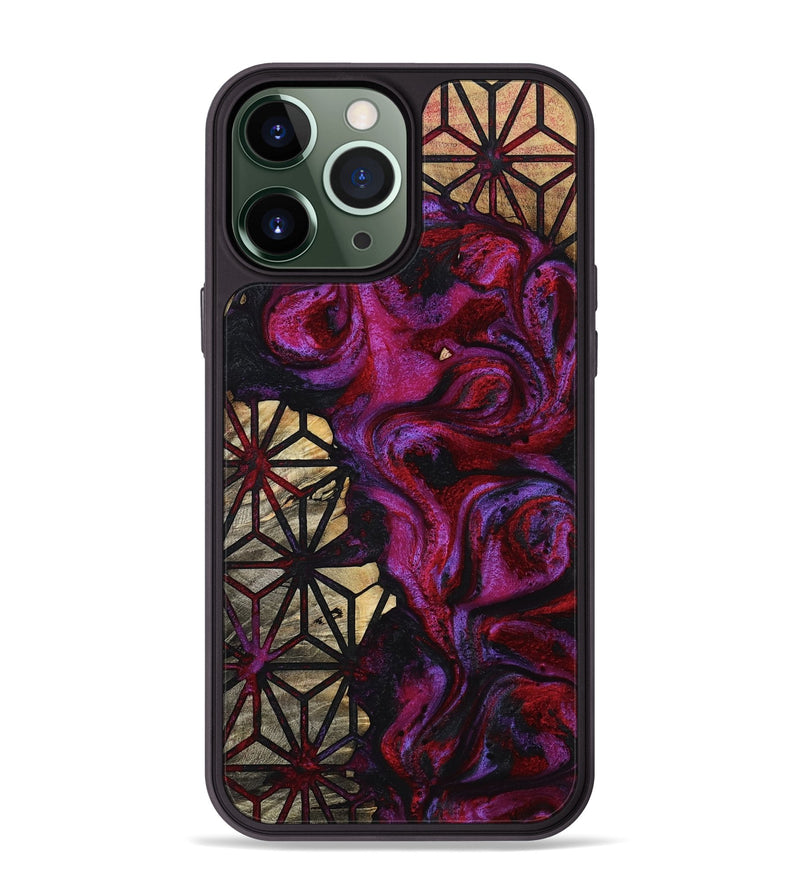 iPhone 13 Pro Max Wood Phone Case - Pat (Pattern, 798744)