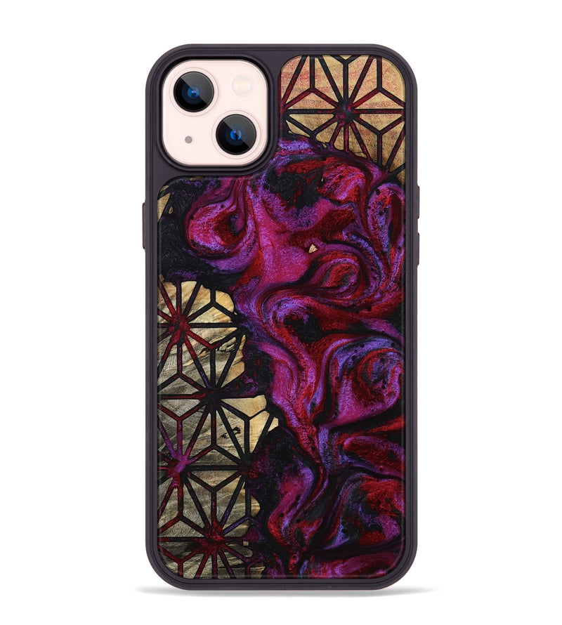 iPhone 14 Plus Wood Phone Case - Pat (Pattern, 798744)
