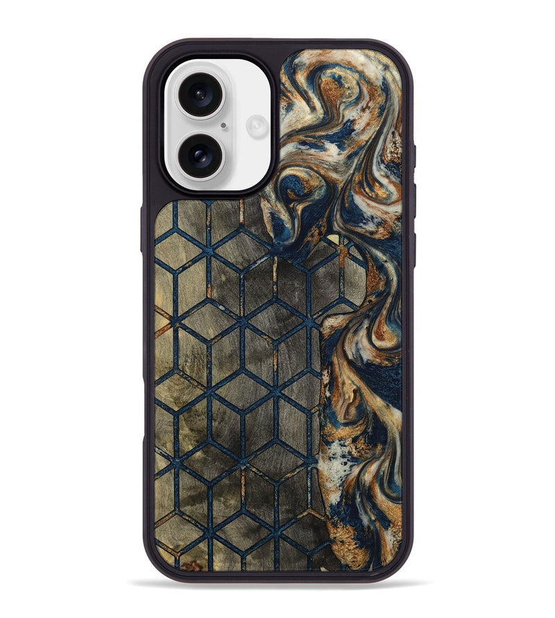 iPhone 16 Plus Wood Phone Case - Liv (Pattern, 798745)