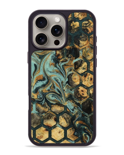 iPhone 16 Pro Max Wood Phone Case - Kaizen (Pattern, 798746)