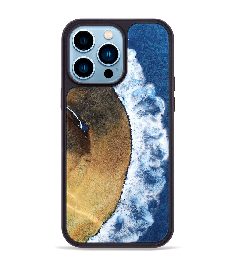 iPhone 14 Pro Max Wood Phone Case - Aura (Coastal, 798752)