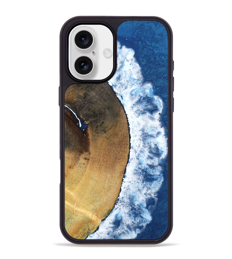 iPhone 16 Plus Wood Phone Case - Aura (Coastal, 798752)