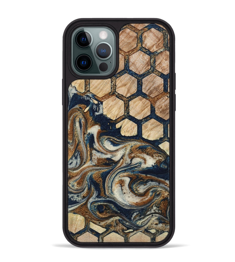 iPhone 12 Pro Max Wood Phone Case - Sofia (Pattern, 798759)