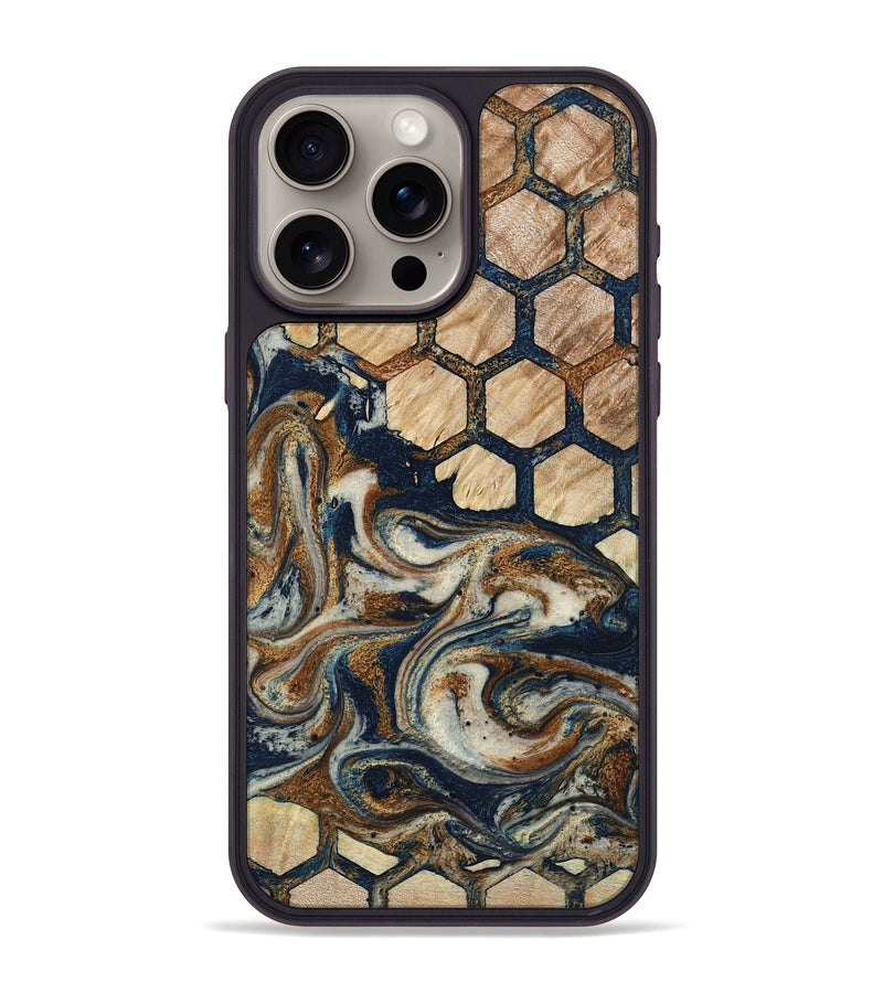 iPhone 15 Pro Max Wood Phone Case - Sofia (Pattern, 798759)