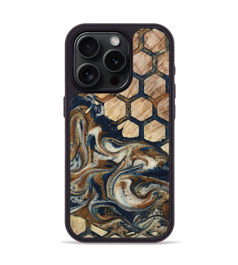 iPhone 15 Pro Wood Phone Case - Sofia (Pattern, 798759)