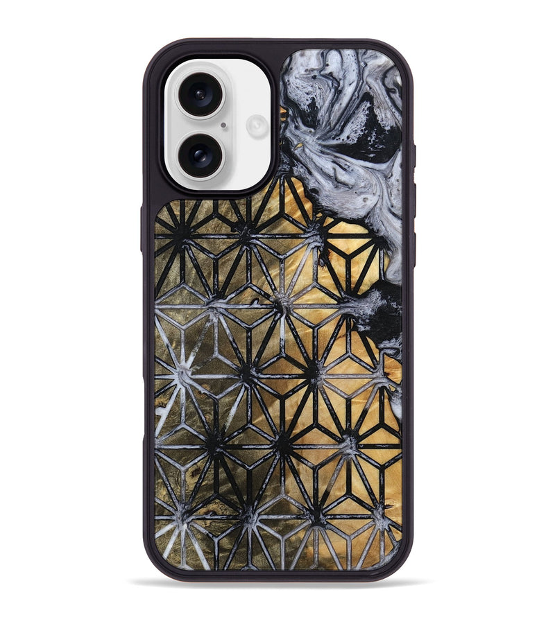 iPhone 16 Plus Wood Phone Case - Marla (Pattern, 798765)