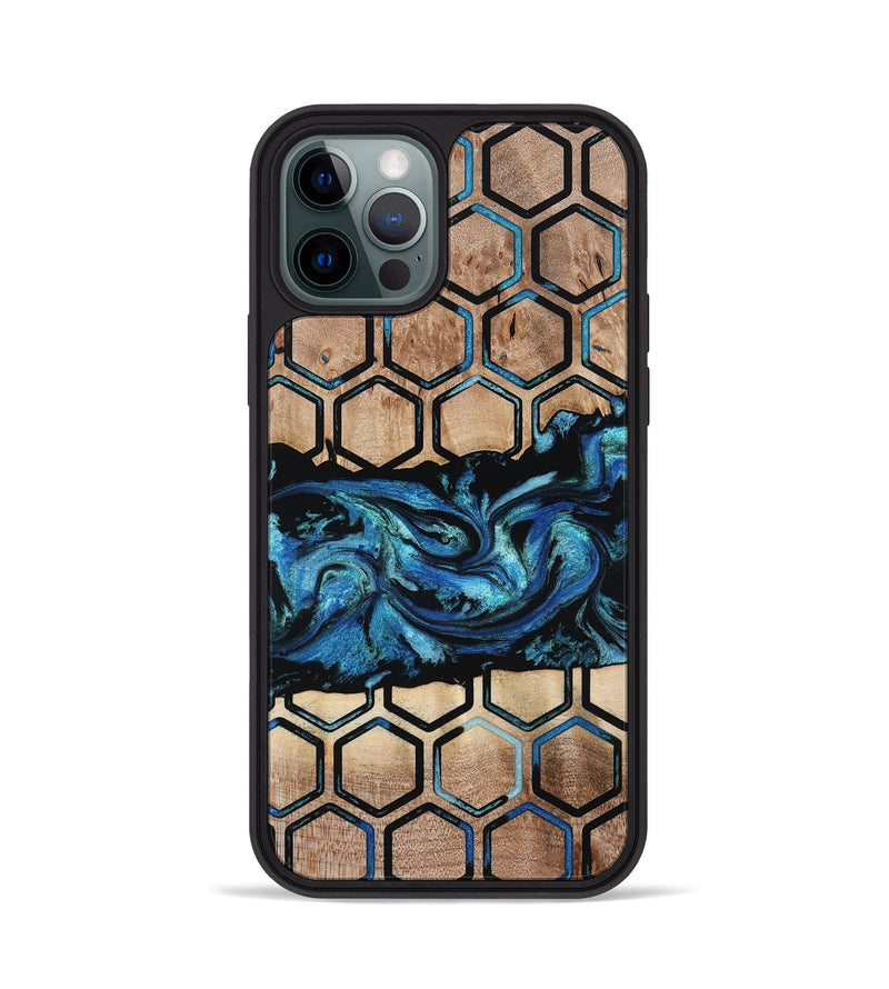 iPhone 12 Pro Wood Phone Case - Neveah (Pattern, 798766)