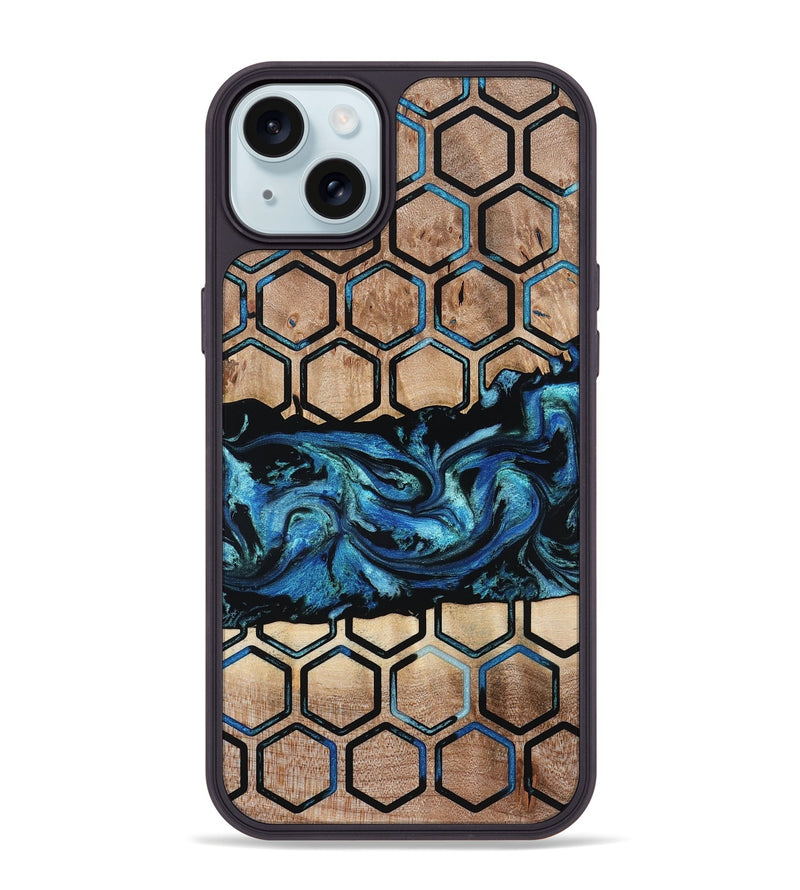 iPhone 15 Plus Wood Phone Case - Neveah (Pattern, 798766)