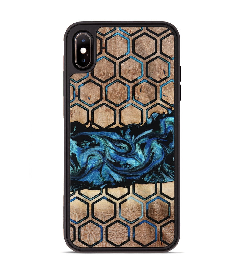 iPhone Xs Max Wood Phone Case - Neveah (Pattern, 798766)